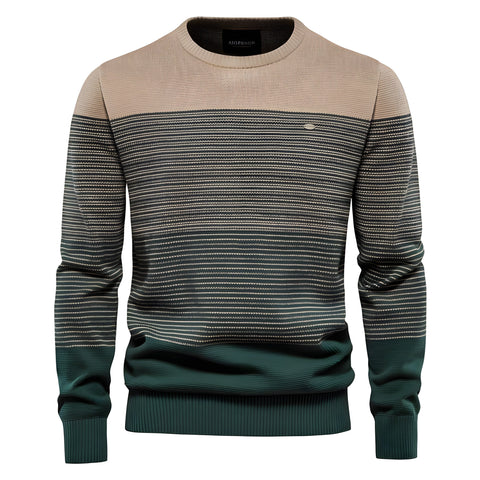 The Ian Pullover Sweater - Multiple Colors Well Worn Khaki S 