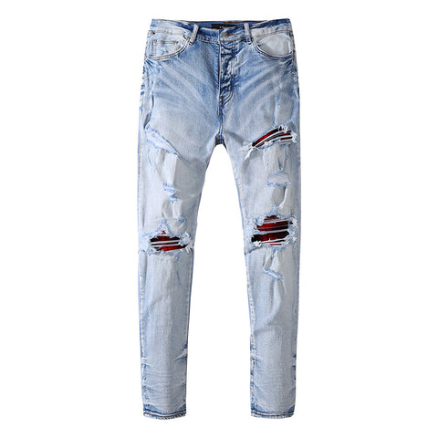 The Bloodline Distressed Denim Jeans