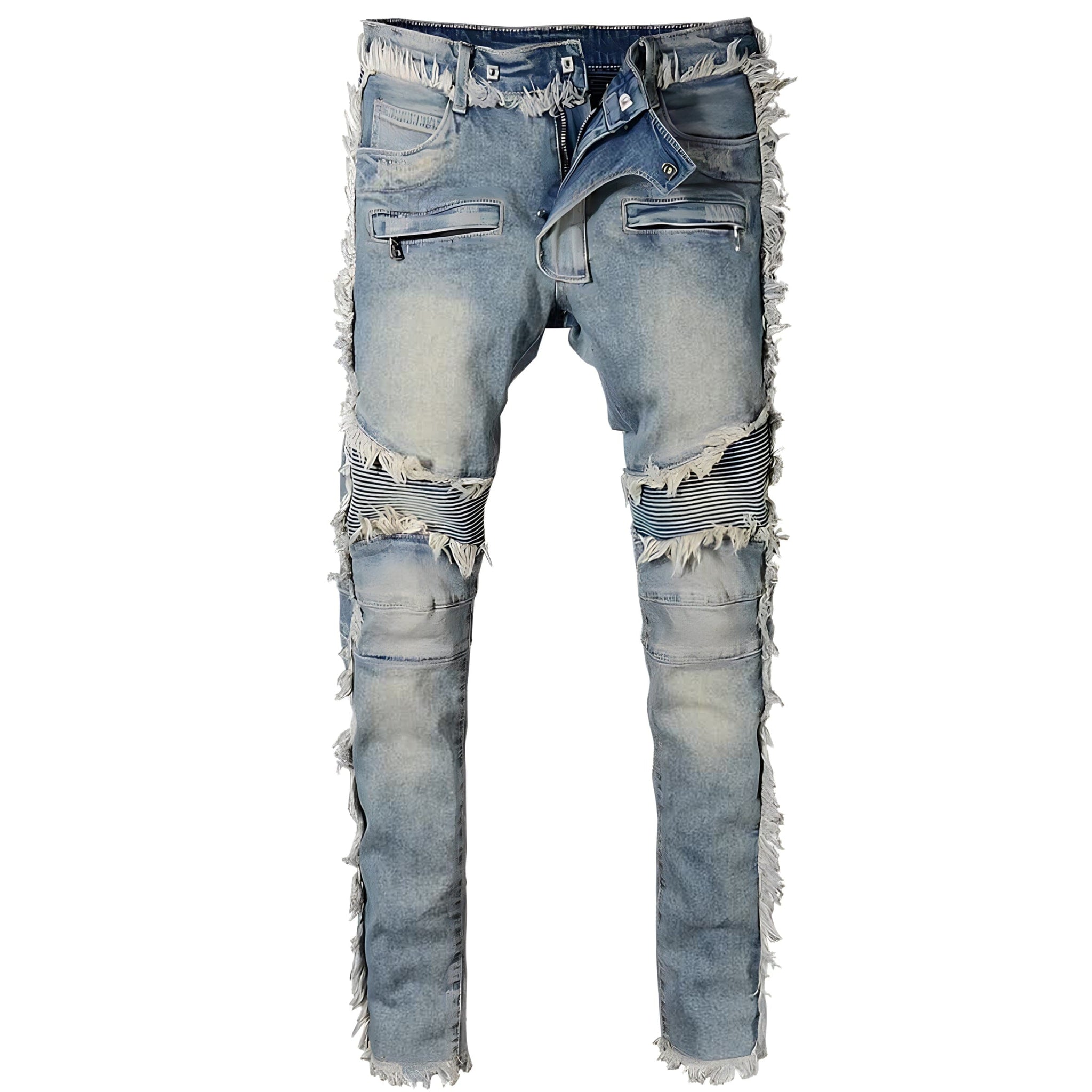 The "Fray" Distressed Denim Jeans