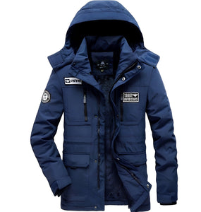 The Recon Hooded Winter Jacket - Multiple Colors 0 WM Studios Blue XS 