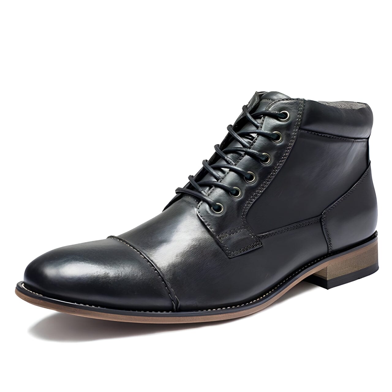 The Carlton Oxford Ankle Boots - Black Well Worn EU 46 / US 13 