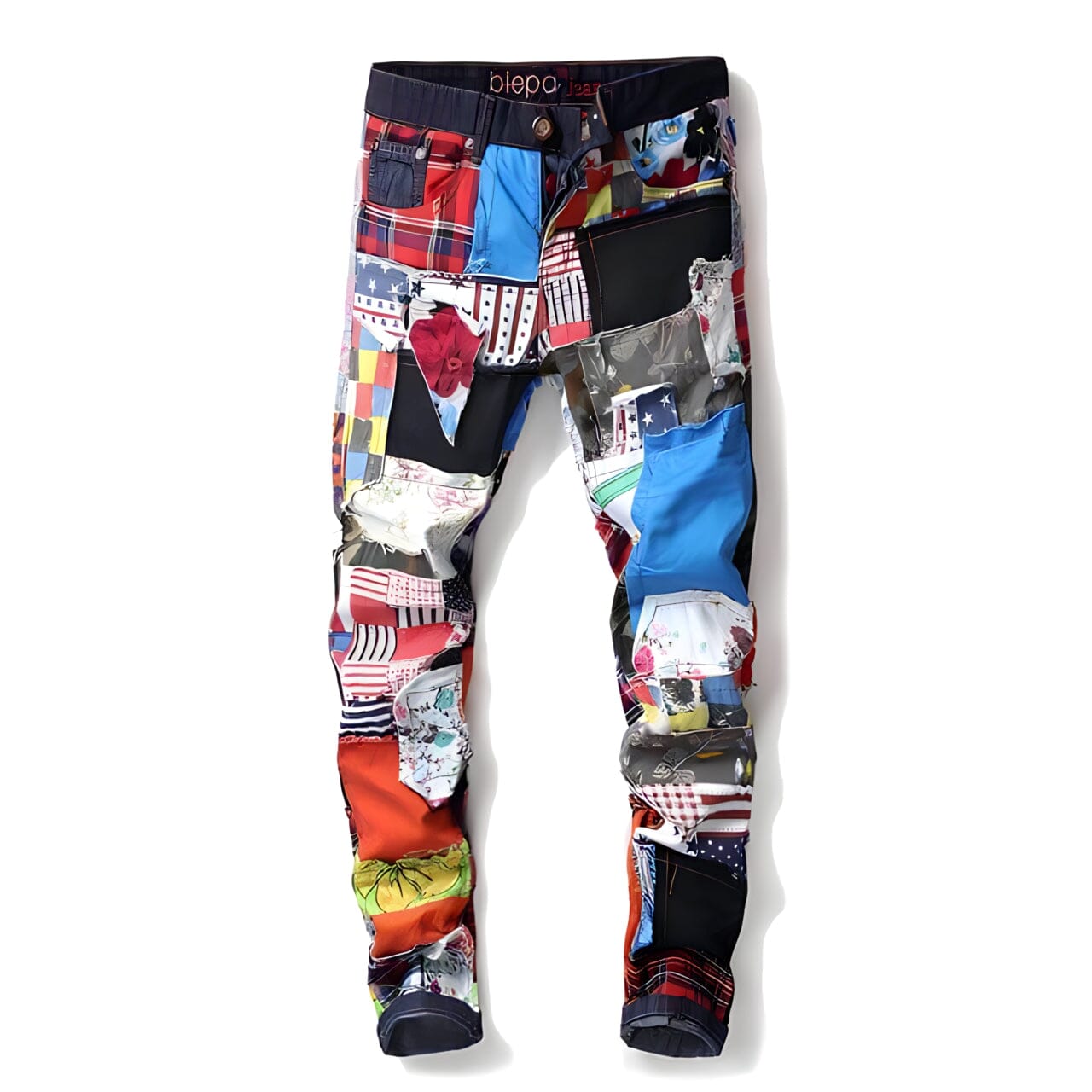 The Chaos Patchwork Destroyer Jeans Shop5798684 Store 33 