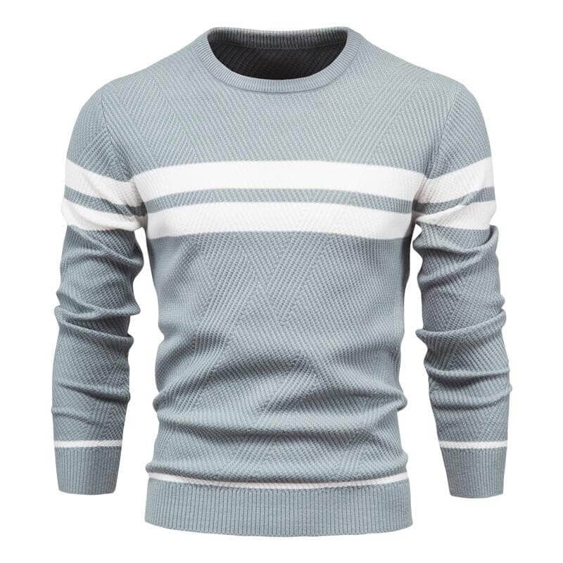 The Anderson Slim Fit Pullover Sweater - Multiple Colors Well Worn Blue S 