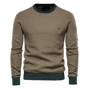 The Tyson Slim Fit Pullover Sweater - Multiple Colors Well Worn Green XL 